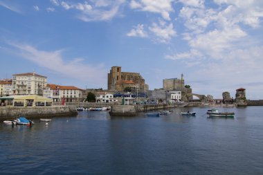 Castro Urdiales şehir: Cantabria, İspanya