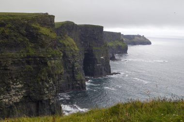 Moher Clare Co, İrlanda kayalıklarla