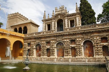 Gerçek Alcazar, Sevilla, İspanya