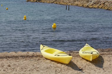İki kayaks Beach