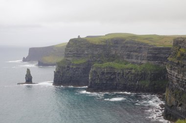 Moher Clare Co, İrlanda kayalıklarla