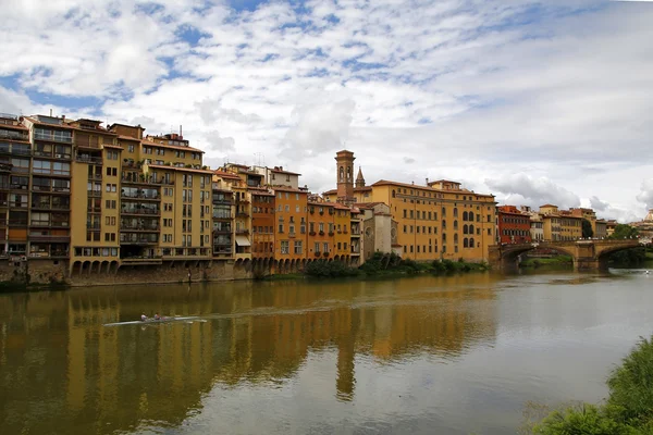 Firenze şehir manzaralı, İtalya — Stok fotoğraf