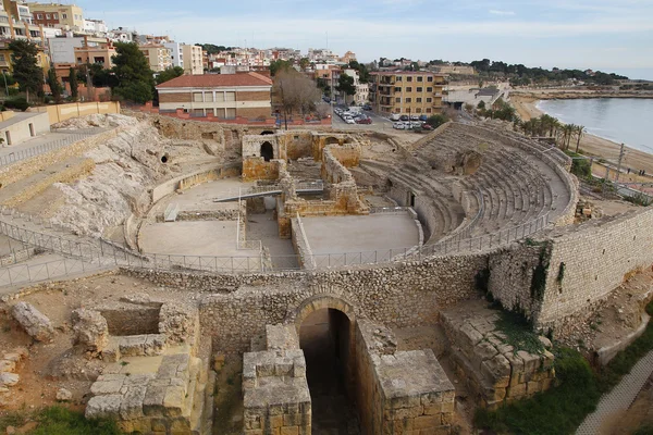 Tarragona, roman amphitheater Stock Image