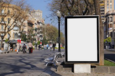 Marka için boş billboard