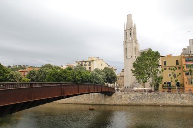 Girona Şehir Manzaralı