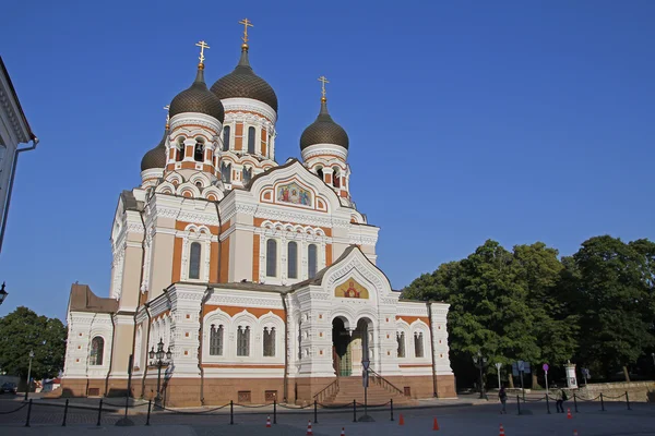 Alexander Nevsky cathedral in Tallinn, Estonia — Stock Photo, Image