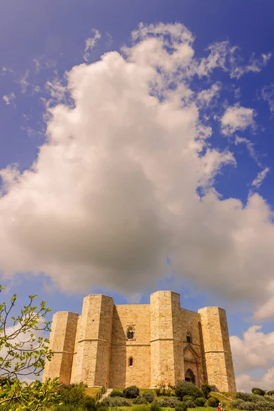 Pietre di Puglia Castel del Monte: la facciata principale.-ITALIA (Andria )- — Foto Stock