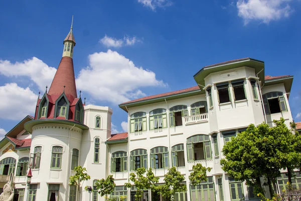 European style castle building at Phaya Thai palace, Bangkok — Stock Photo, Image