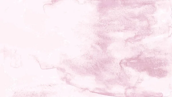 Aquarell Rosa Textur Handgezeichneter Gemalter Hintergrund Abstrakte Verpackungsillustration — Stockvektor