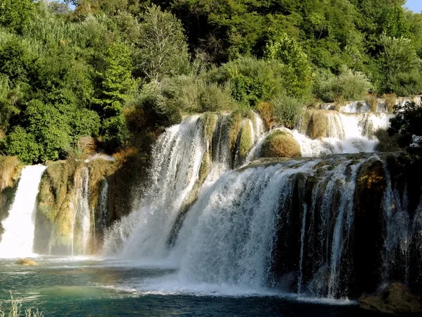 Waterfalls in Krka national park — Stock Photo, Image