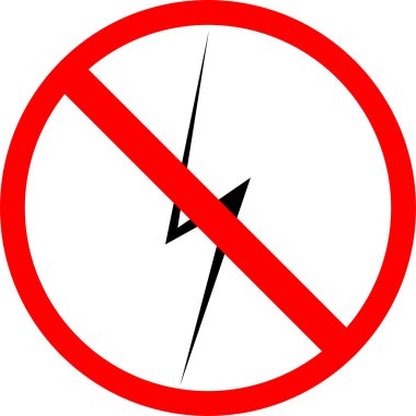 Beyaz bir arka plan üzerinde dikkatli geçerli simge