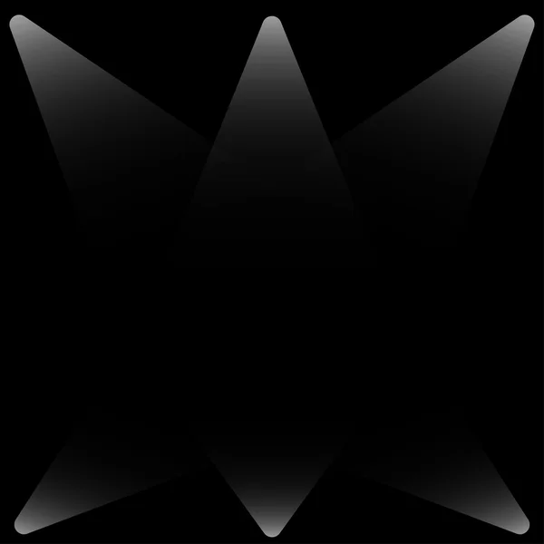 Abstrakter Hintergrund auf schwarzem Hintergrund — Stockvektor