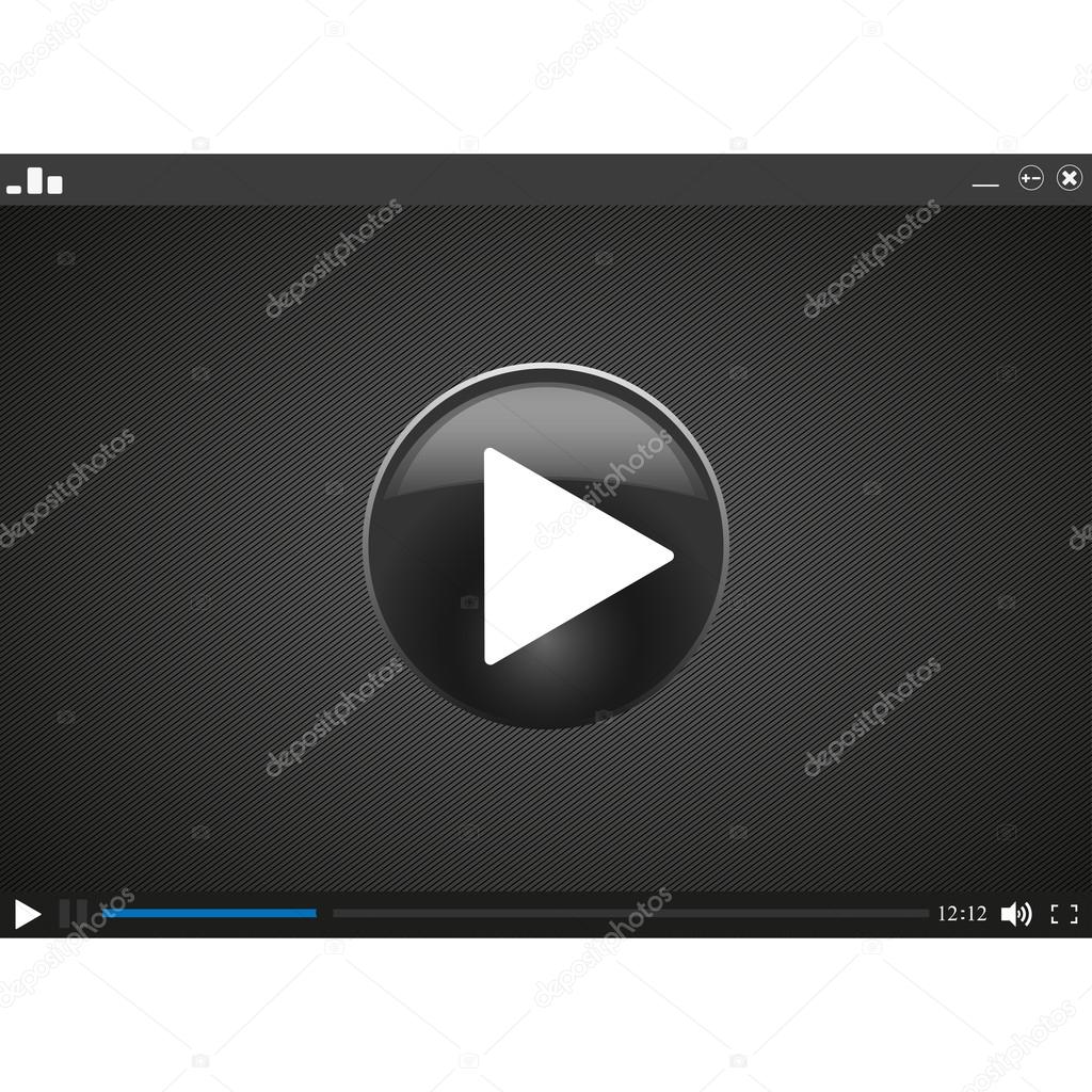 Video player for video