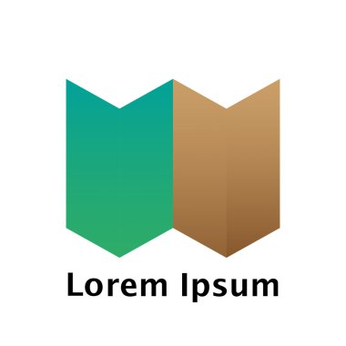 Retro video simgesi düz stil