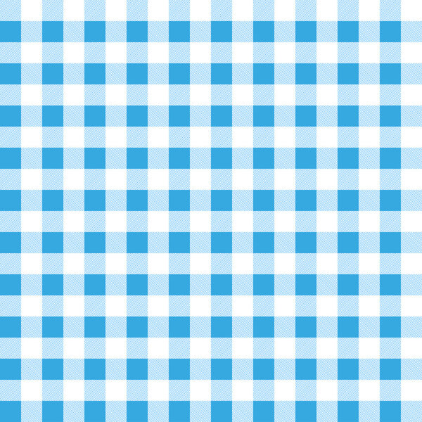 Шахматные скатерти голубого цвета
