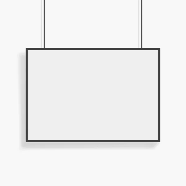 Рамка з тіні ізольована на білому тлі — стоковий вектор