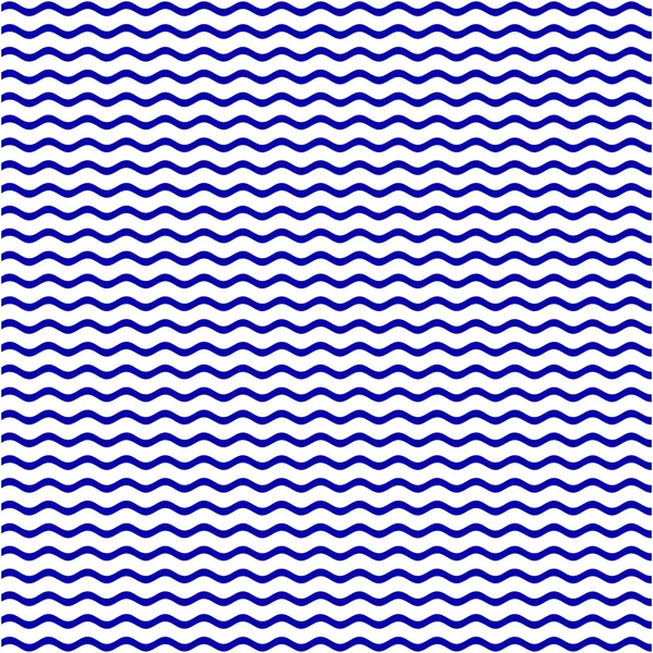Векторная иллюстрация синих волн — стоковый вектор