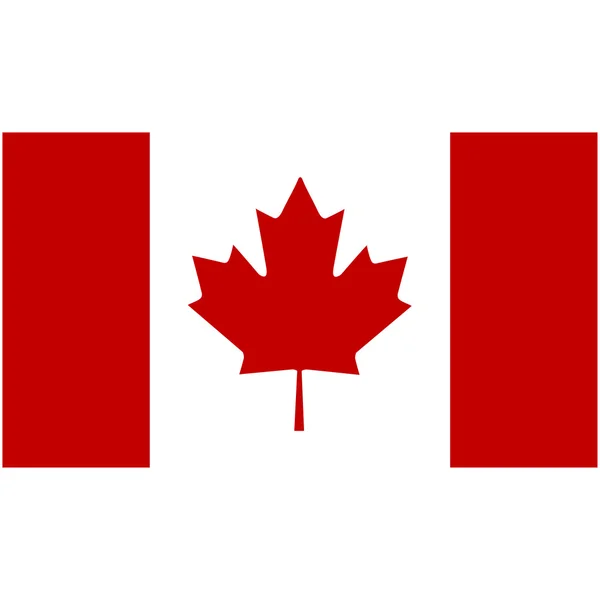 Bandeira do Canadá — Vetor de Stock