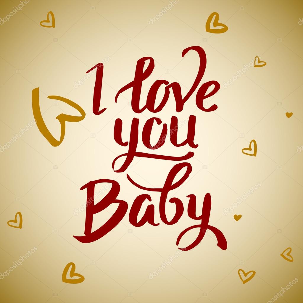 I Love You Baby Vector Image By C Fadeweb Vector Stock