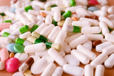 Uyuşturucuyla dolu soyut bir geçmiş. Tıpla ilgili kavram