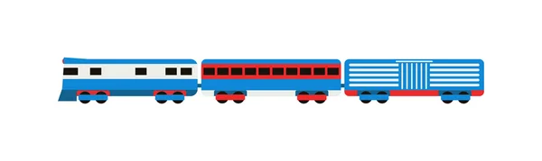 Tren de transporte vector ilustración . — Vector de stock