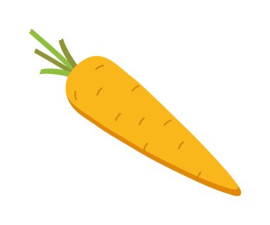 Çizgi film arrot vektör çizim.