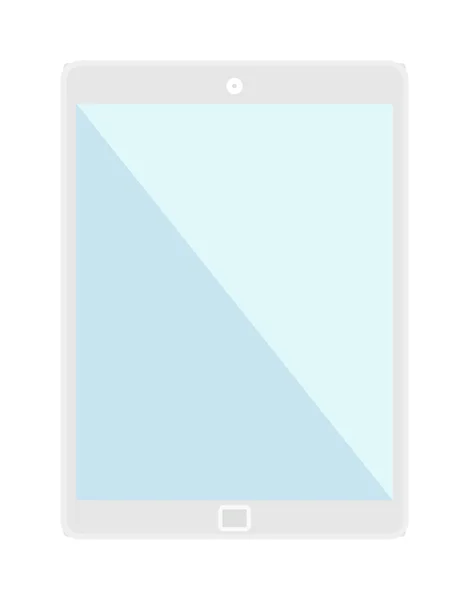 Tablet bilgisayar ekranı yalıtılmış — Stok Vektör