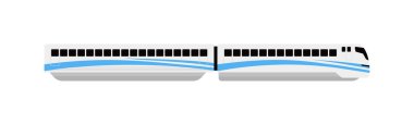 Yeraltı tren vektör illüstrasyon.