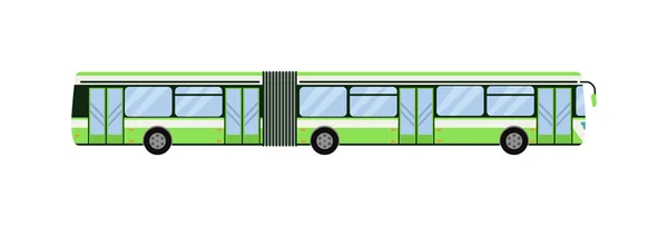 Ilustrasi vektor bus kota . - Stok Vektor