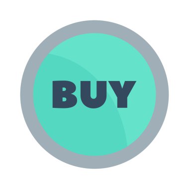 Dükkanı düğmeleri vektör simgesi