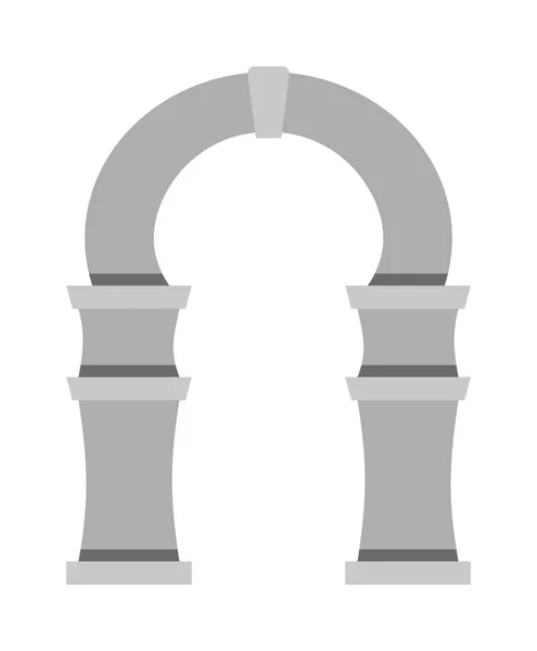 Arch wektor ikona na białym tle — Wektor stockowy