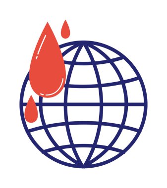 Simge vektör küresi bağışlayın