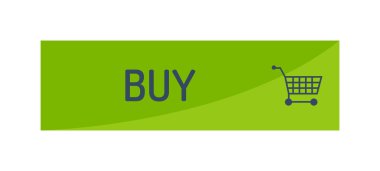 Alışveriş düğmesi vektör simgesi