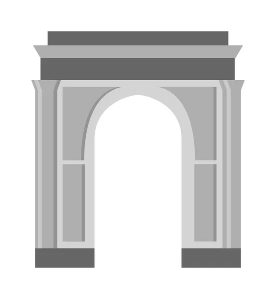 Arco vector icono aislado — Vector de stock