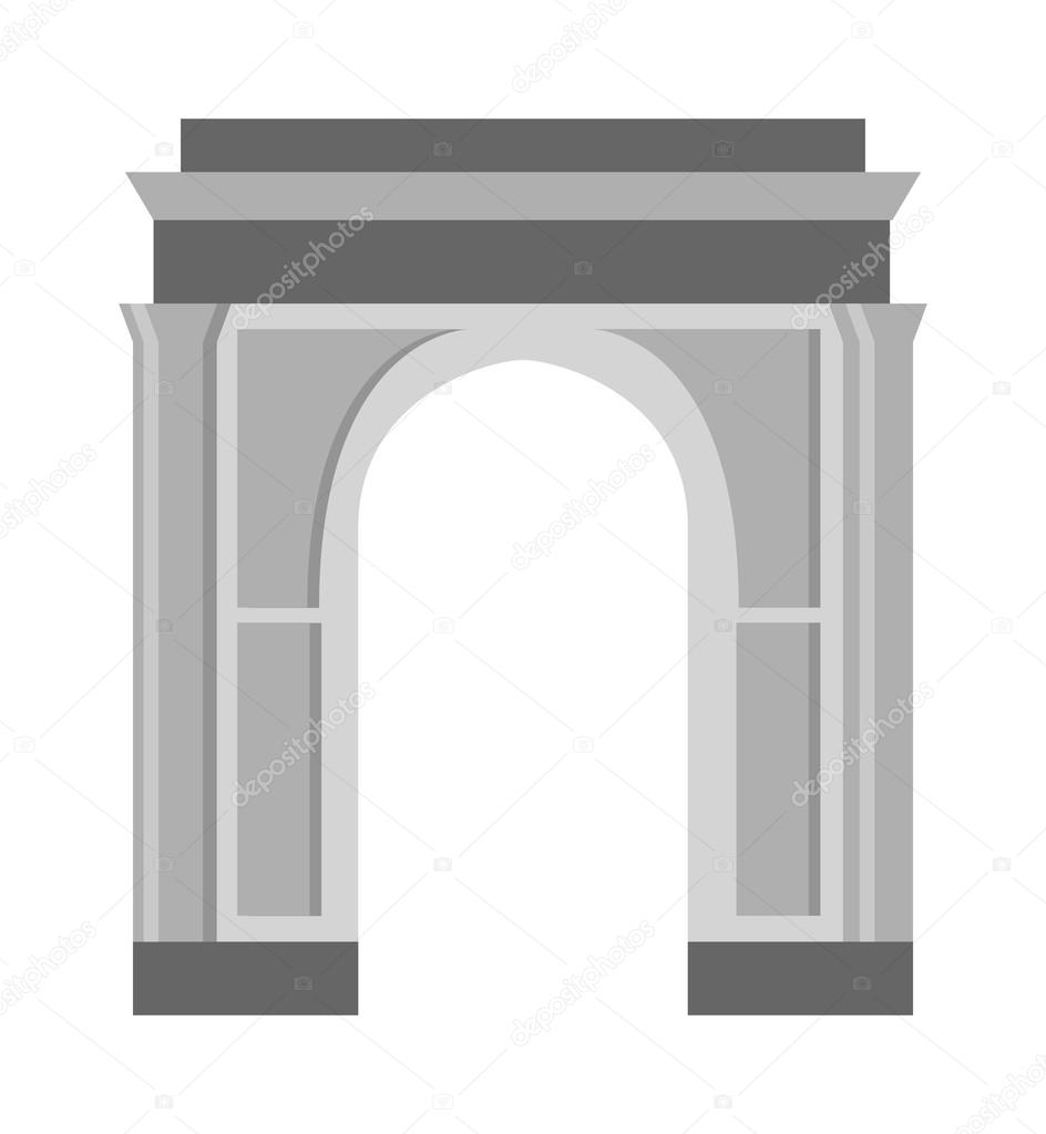 고립 된 아치 벡터 아이콘 스톡 벡터 - ©luplupme.gmail.com 113850574 고립 된 아치 벡터 아이콘
