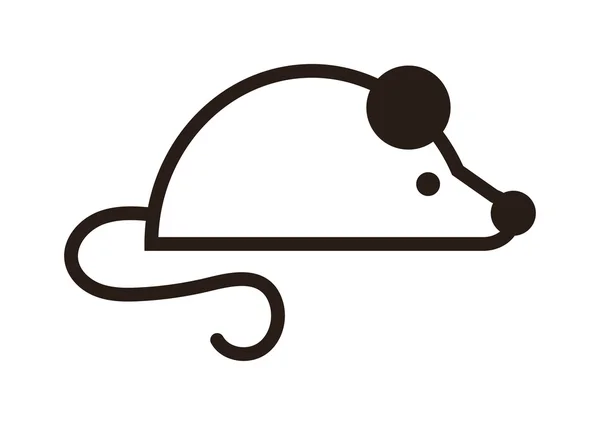 Mouse icon vector. — Stock Vector