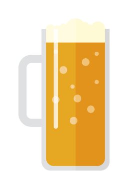 Bira fincanı vektör izole