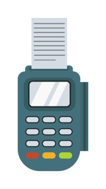 ödeme kabul vektör çizim.