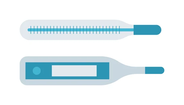 Termómetro médico aislado — Archivo Imágenes Vectoriales