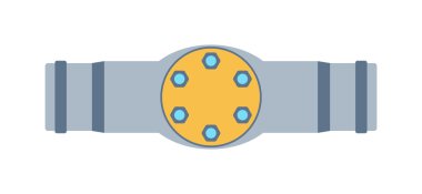 Fabrika boru hattında basınç sensörü aracı