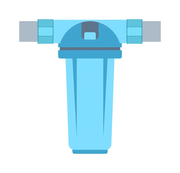 Water filter vector illustratie. — Stockvector