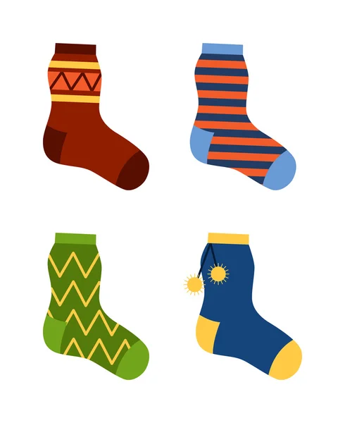 Socks vector illustration. — Stock Vector