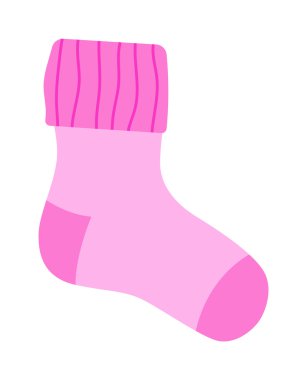 Çorap simge vektör çizim.