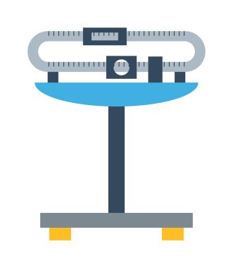 Ölçek vektör illüstrasyon izole