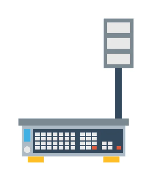 Ilustración vectorial del teclado informático — Vector de stock