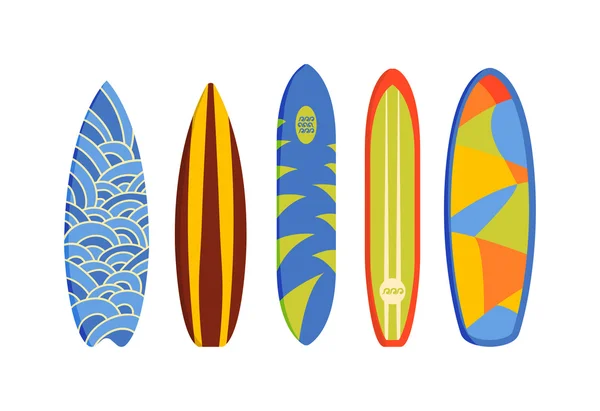 Vector surfing boards. — Stock Vector