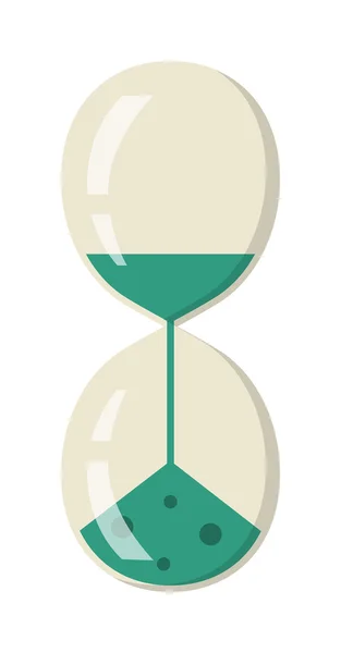 Horloges à sable vecteur isolé — Image vectorielle