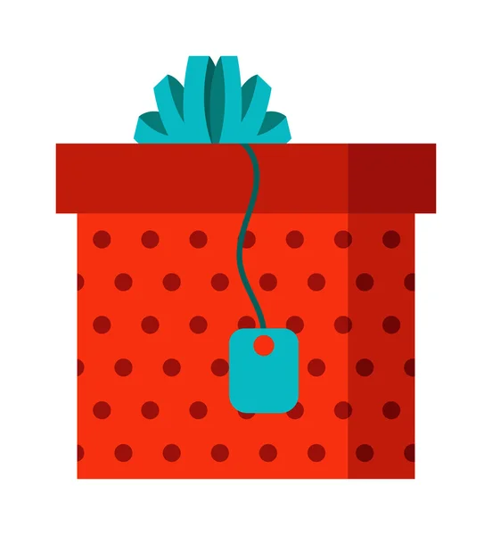 Regalo caja abierta vector icono — Vector de stock