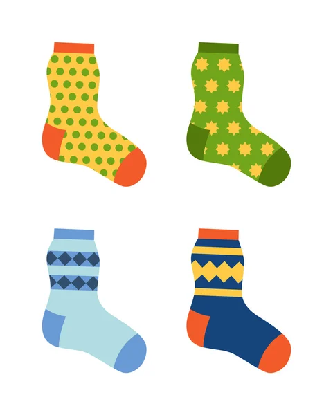 Socks vector illustration. — Stock Vector