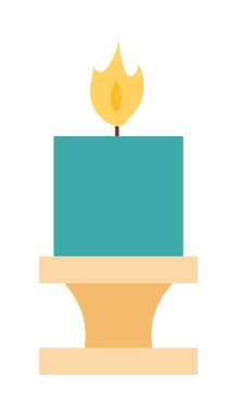 Vektör mumlar seti.